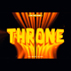 Throne 3D editable text effect