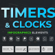 Infographic - Timers And Clocks MOGRT - VideoHive Item for Sale