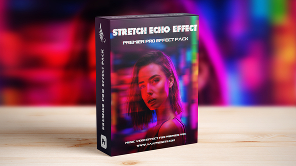 Stretch Echo Music Video Transitions Pack for Premiere Pro