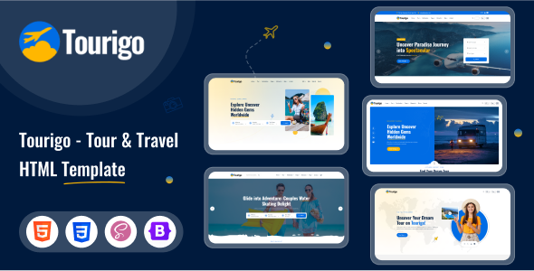 Tourigo - Tour & Travel HTML5 Template