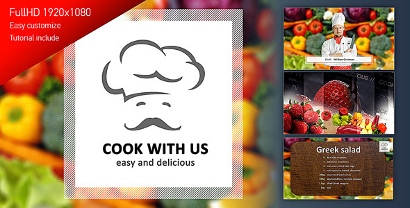 Cook With Us - Cooking TV Show Pack