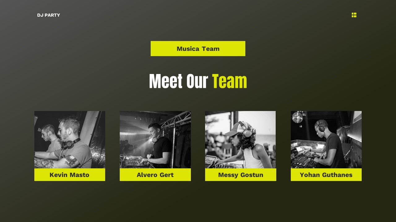 DJ Party - DJ Music Powerpoint Templates, Presentation Templates ...