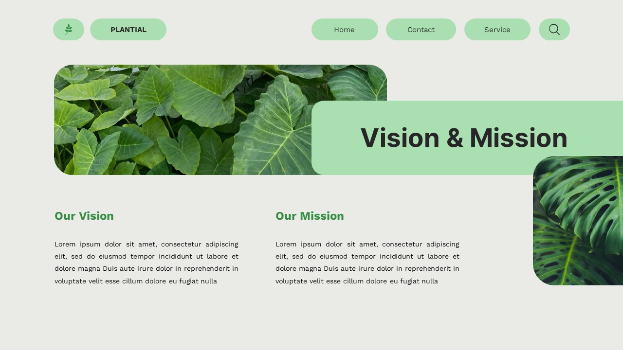 Plantial - Botany Google Slide Templates, Presentation Templates ...