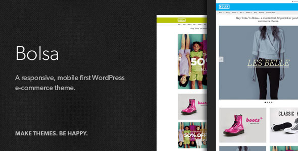 Bolsa – A Responsive WordPress E-commerce Theme - eCommerce WordPress