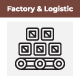 Factory & Logistic Icon