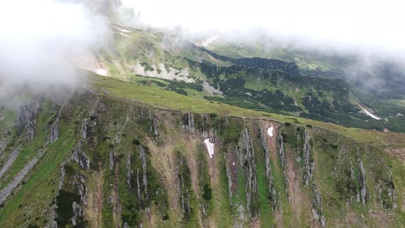 Mountains in the carpathians