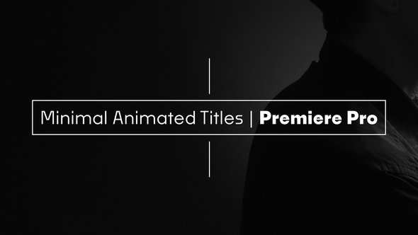10 Minimal Animated Titles | Premiere Pro
