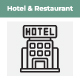 Hotel & Restaurant Icon