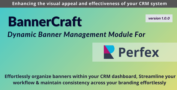 BannerCraft  Dynamic Banner Management Module for Perfex CRM