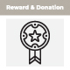 Reward & Donation Icon