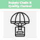 Supply Chain & Quality Control Icon