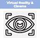 Virtual Reality & Cinema Icon