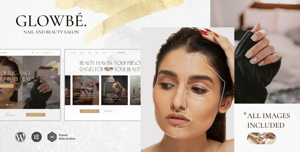 Glowbe - Nail & Beauty Salon WordPress Theme