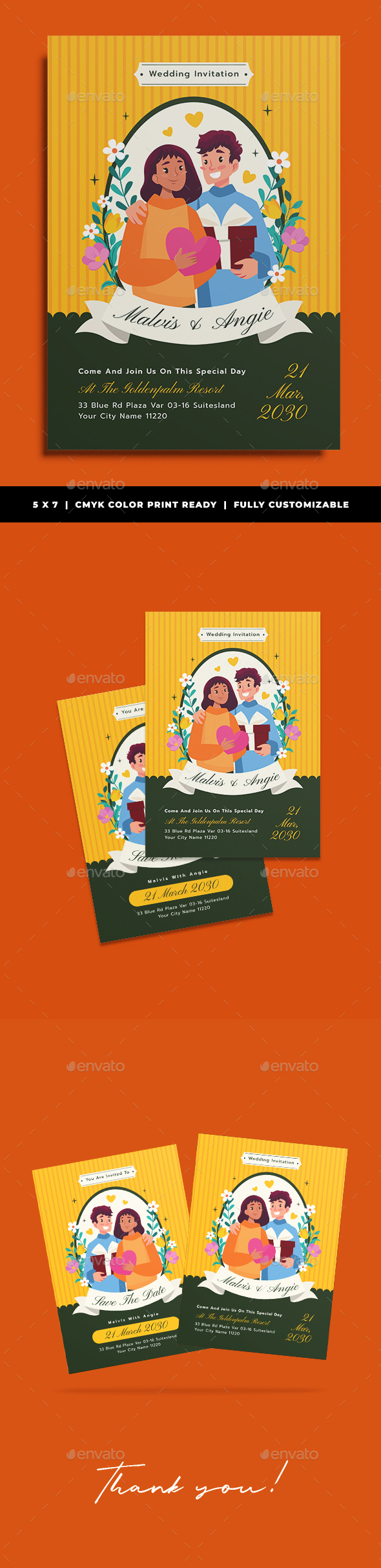 [DOWNLOAD]Layblooms Wedding Invitation Template