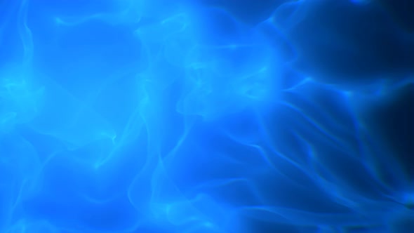Abstract Beautiful Waving Blue Background 4K