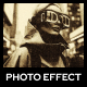 Noisy Old Film Photo Effect