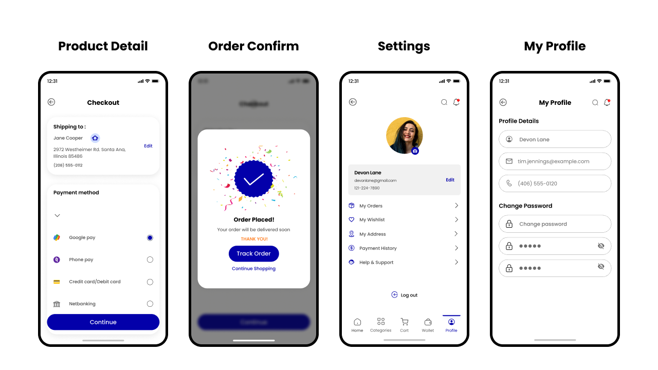 Niigo | Clothes Store Mobile App React Native Template by codeforge0