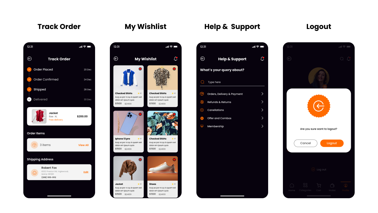 Niigo | Clothes Store Mobile App React Native Template by codeforge0
