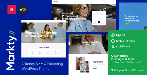 Markty | SMM & MarketingTheme