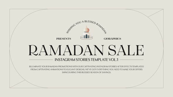 Ramadan Sale Instagram Stories Collection Product Promo template preview