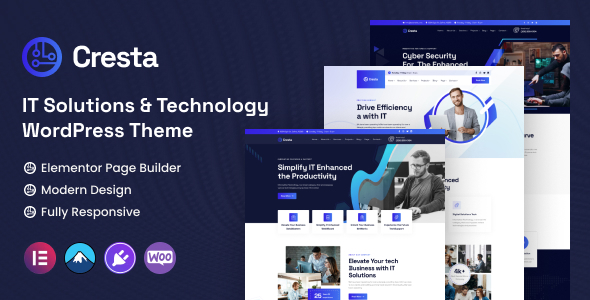 Cresta – IT Solutions & Technology WordPress Theme