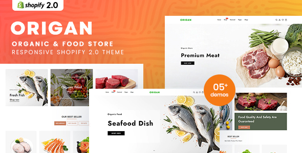 Origan – Organic & Food Store Shopify 2.0 Theme