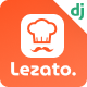 Lezato - Django Restaurant Food Admin Dashboard Template