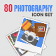 80 Photography  Icons | Rich Series