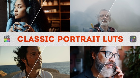 Classic Portrait LUTs | FCPX & Apple Motion