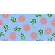 Seamless Pattern with Meadow or Daisy Flower Head 