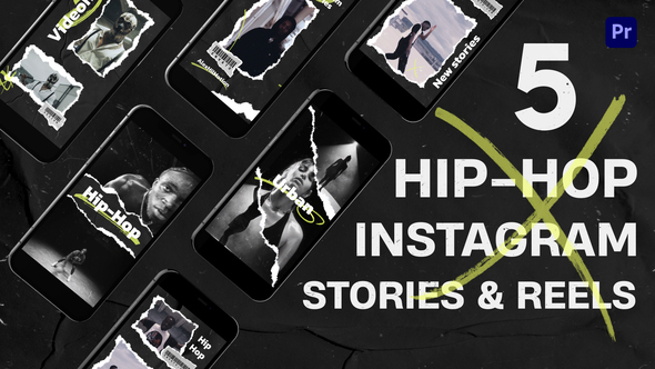 Hip-Hop Instagram Stories and Reels Mogrt