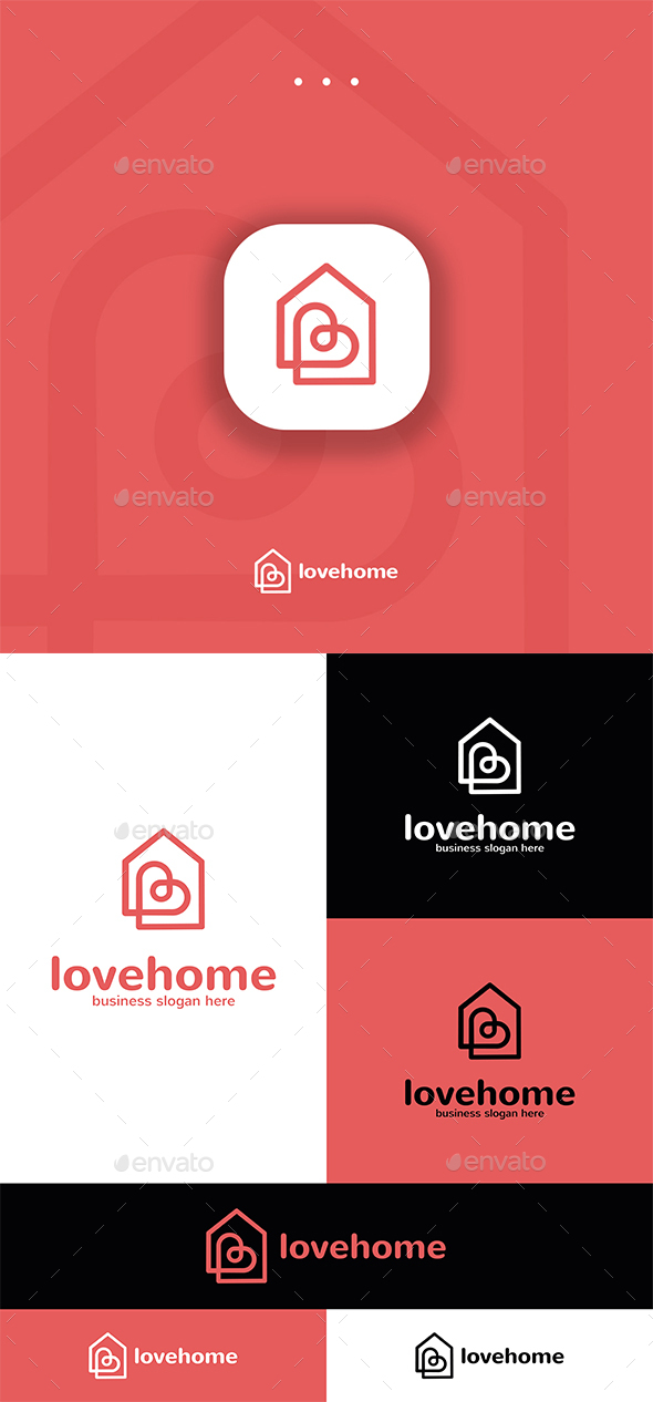 Love House - Home Logo