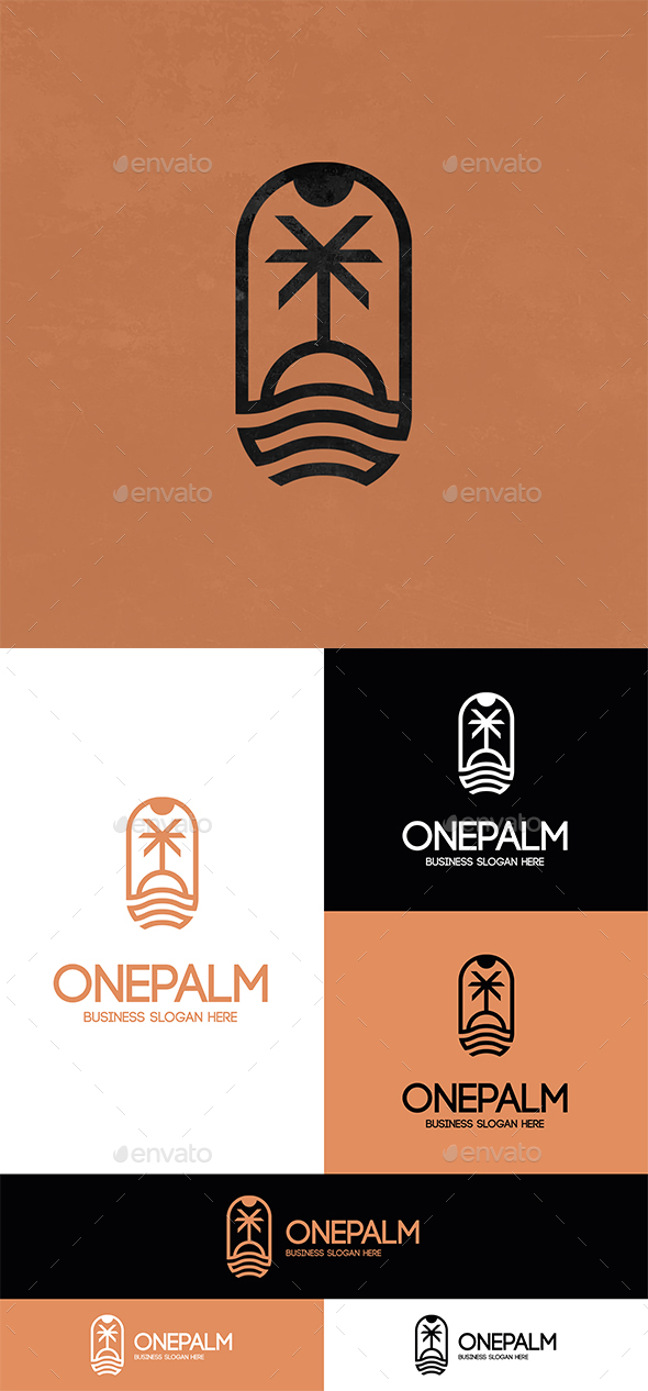 One Palm Logo