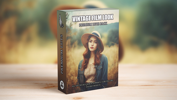 Vintage Retro Kodak Cinematic Film Look LUTs Pack - Old School Hollywood Aesthetics