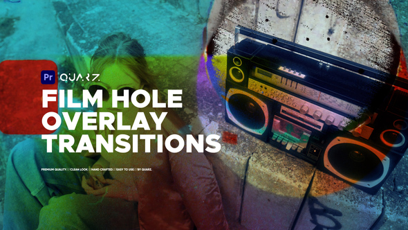 Film Hole Overlay Transitions