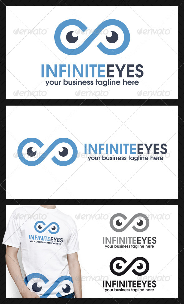 Infinite Eyes Logo Template - Humans Logo Templates