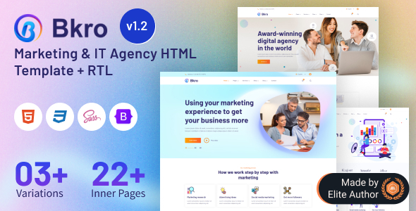 [DOWNLOAD]Bkro - SEO Marketing & IT Agency Bootstrap 5 Template