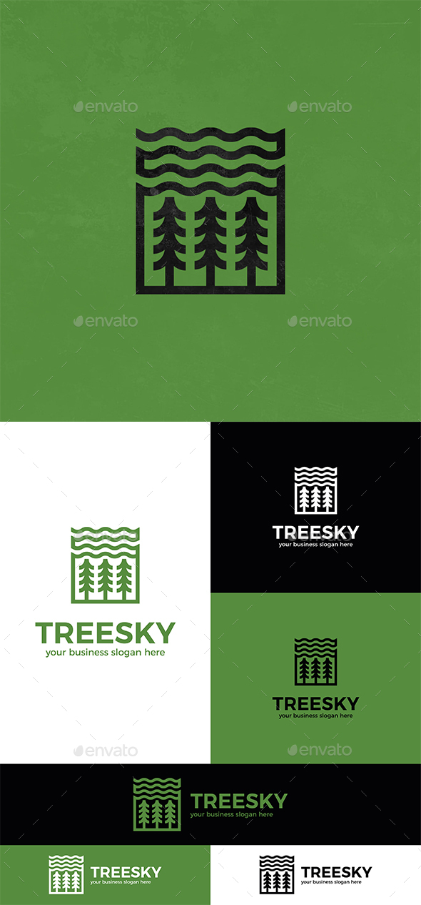 Trees and Sky Logo