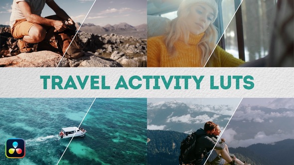 Travel Activity LUTs | DaVinci Resolve