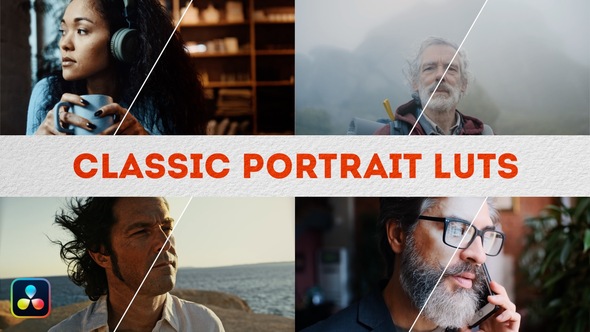 Classic Portrait LUTs | DaVinci Resolve