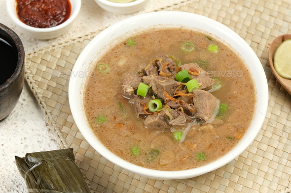 Coto Makassar,Indonesian Traditional Food Stock Photo by edgunn36 ...