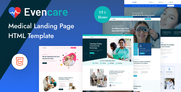 [DOWNLOAD]Evencare - Medical Landing Page HTML Template