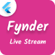 Fynder Live Streaming App Online Chat Video Call Audio Call iOS Android App Template