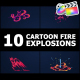 Cartoon Fire Explosions | FCPX