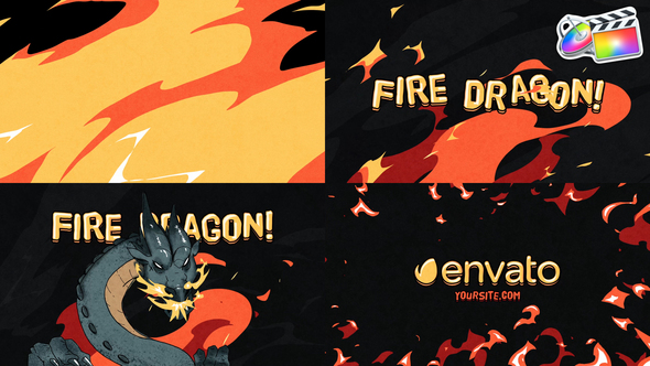 Fire Dragon Logo | FCPX