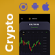 2 App Template| Cryptocurrency App| Crypto Price Chart | Crypto Wallet App | NFT  App | Cryptox