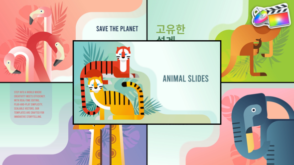 Animal Slides for FCPX