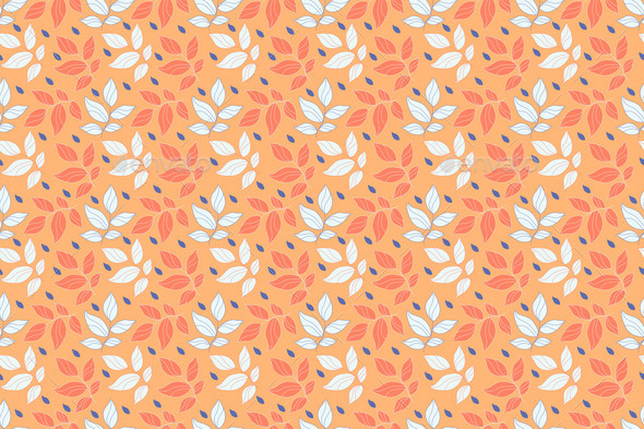 Orange Plant Background