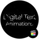 Digital Text Animations - VideoHive Item for Sale