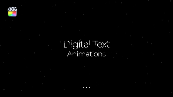Digital Text Animations